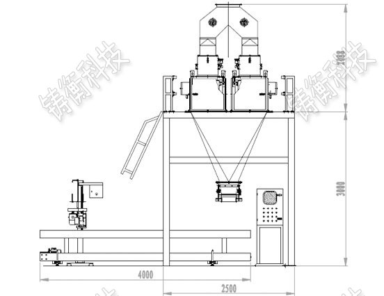 機(jī)肥定量包裝秤